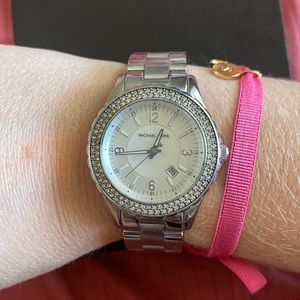 Silver Michael Kors watch